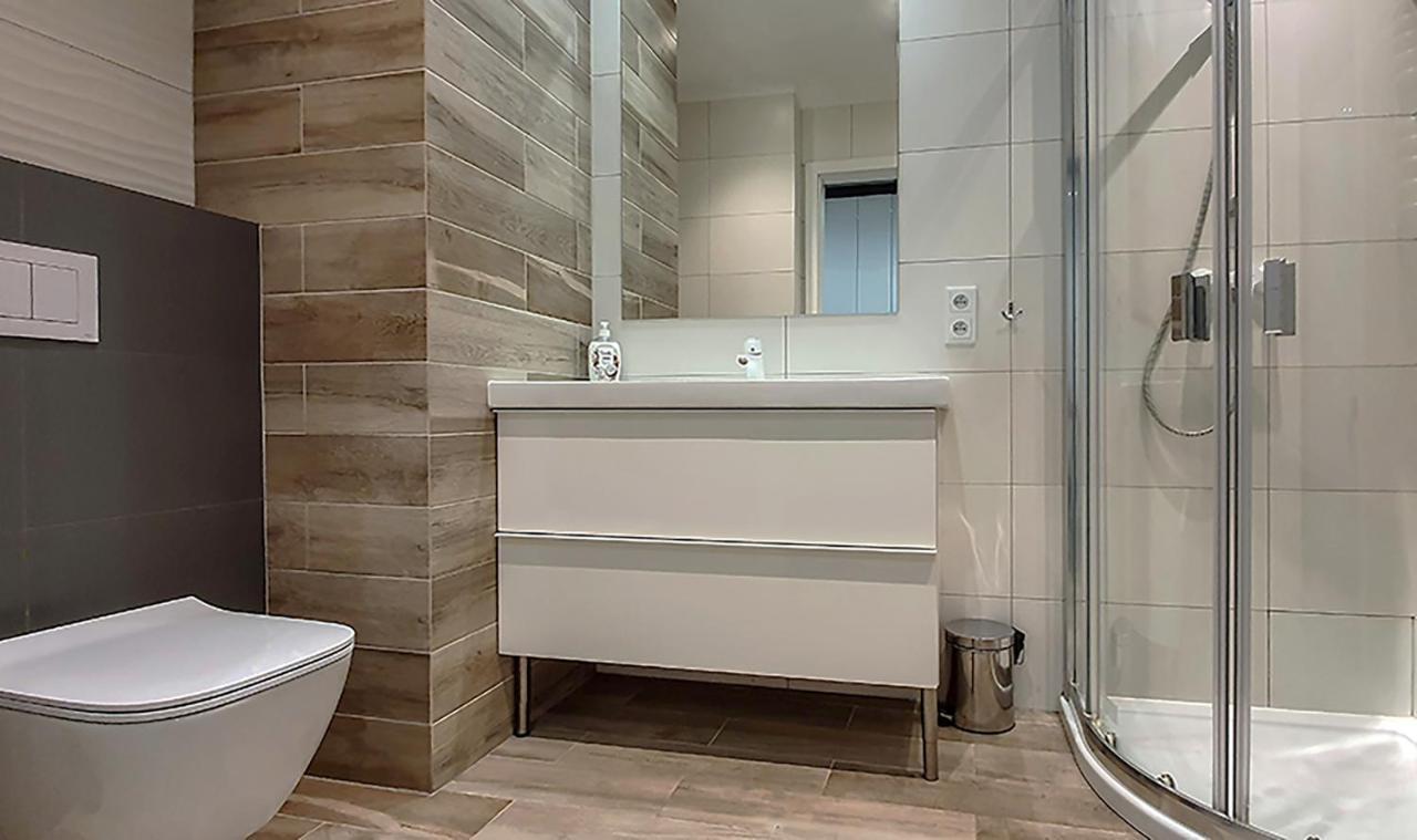 Cztery Oceany, Apartament Blisko Plazy, Grey Apartman Gdańsk Kültér fotó