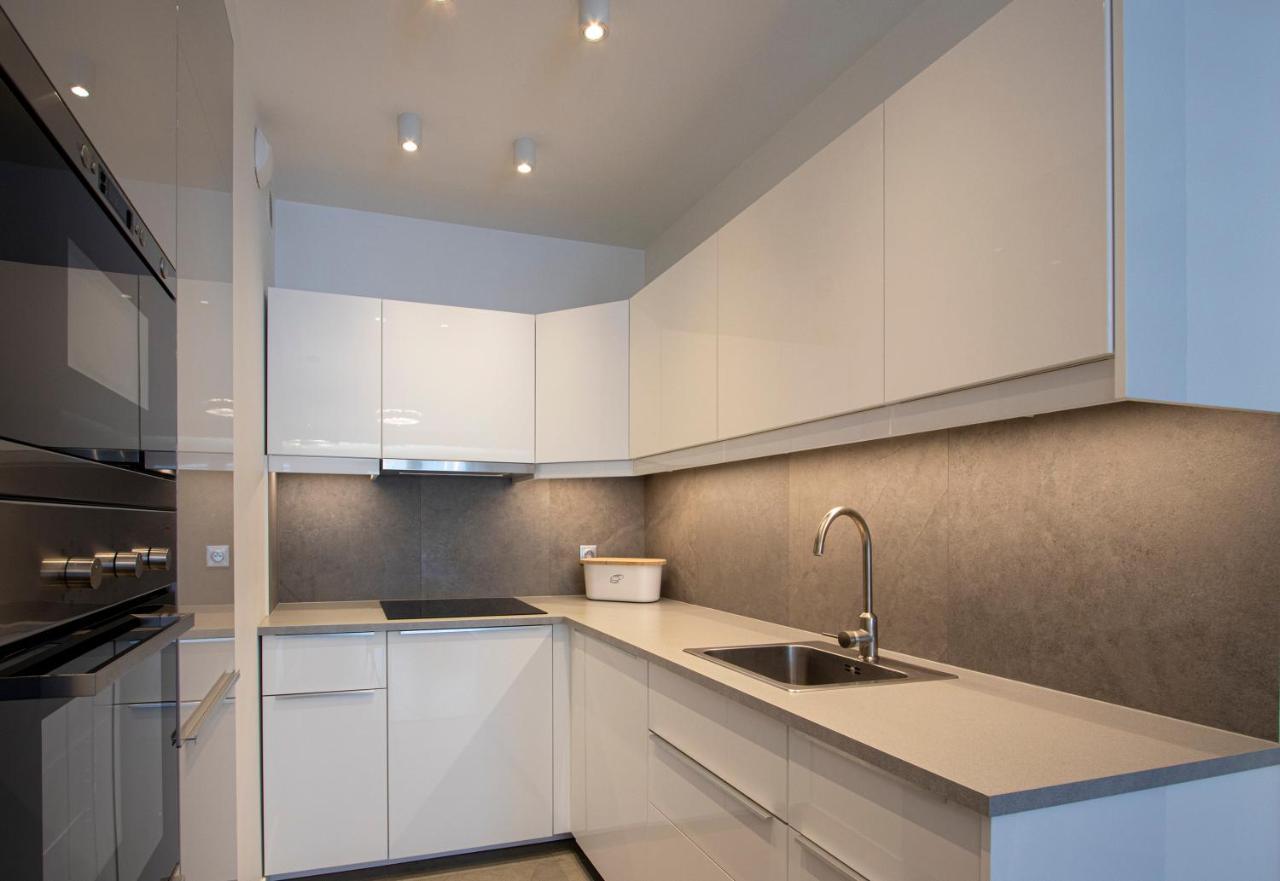 Cztery Oceany, Apartament Blisko Plazy, Grey Apartman Gdańsk Kültér fotó