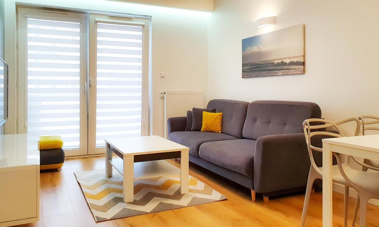 Cztery Oceany, Apartament Blisko Plazy, Grey Apartman Gdańsk Kültér fotó